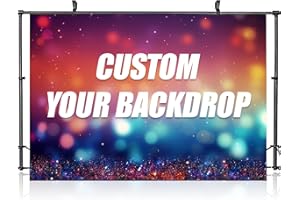 Custom Backdrop Personalized Backdrop Picture Customize Customized Back Drop Banner Custom Made Photo Backdrops Customizable 