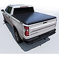 Toptiny Soft Folding Truck Bed Tonneau Cover |TSTF029|Fits 2019-2025 Chevy Silverado/GMC Sierra 5'10" Bed (69.9")