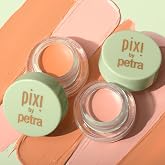 Pixi Beauty Correction Concentrate Duo - Brightening Peach &amp; Awakening Apricot | Under Eye Colour Corrector | Illuminating Concealer | 0.1 Fl Oz Each
