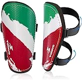 TOMIYO Soccer Shin Guards for Kids Youth Adults with Adjutable Straps,Lightweight and Breathable Child Calf Protective Gear,Shin Pads Soccer Equipment for Toddler Boys Girls Protective Equipment