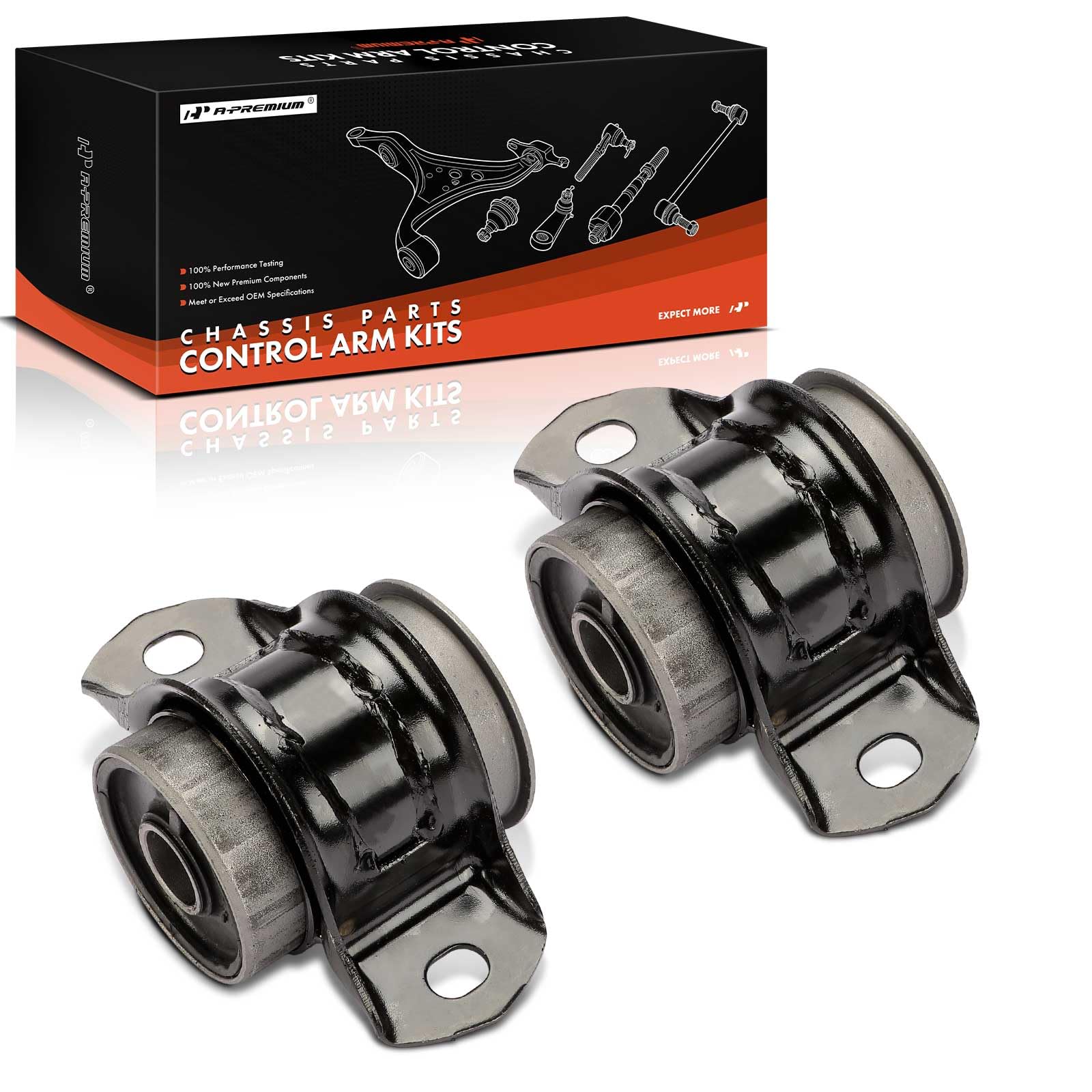 Photo 1 of A-Premium 2 x Front Lower Rearward Control Arm Bushing Kit, Compatible with Ford Mustang 2005-2010