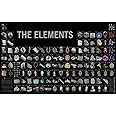 Bingirl 4429 The Elements Periodic Table by Theodore Gray Science Canvas Poster 24x38