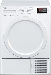 Beko DPS 7405 W3 Wärmepumpentrockner/A++/7kg/Multifunktionsdisplay/Aquawave-Schontrommel/Express-Programm/FlexySense Sensortechnologie/Automatischer Knitterschutz