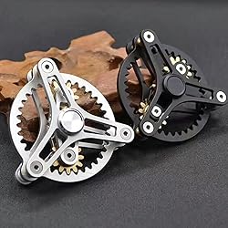 Pure Brass Fidget Spinner Gears Linkage Fidget Gyro