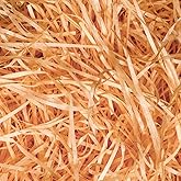 Amsthow Shred Paper Filler Gift Wrap Basket Grass 1/2 LB Kraft Cut Packing Filling Raffia Paper for Valentine Day Basket Box Party Decoration