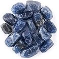 InfinityGemsArt 50 carats Natural Raw Blue Sapphire Cut Rough Stone, Tiny Rough Crystals for Jewelry Making, Wire Wrapping Wholesale Gemstone Lot, Healing Crystals, Birthstone Birthday DIY Gift