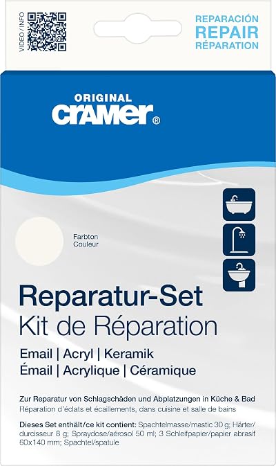 Cramer S203AMZ Ceramic / Enamel Repair Kit Alpine White