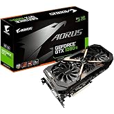 Gigabyte AORUS GeForce GTX 1080 Ti 11GB Graphic Cards GV-N108TAORUS-11GD (Renewed)