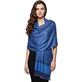 PASKMLNA Paisley Jacquard Pashmina Shawl Wrap Scarf Stole