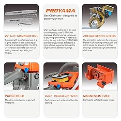 PROYAMA 68CC 2-Cycle Top Handle Gas Powered