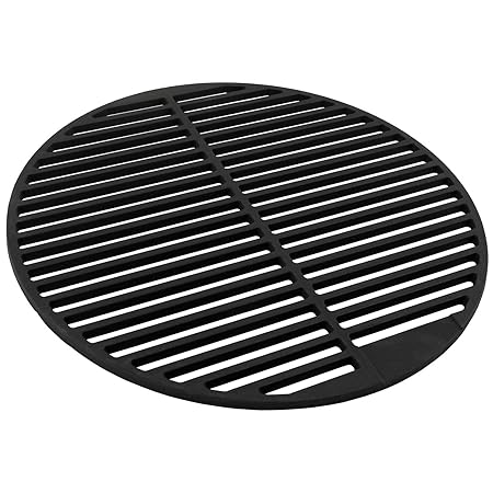 BBQ-TORO Gusseisen Grillrost, massiv und emailliert, rund, verschiedene Größen zur Auswahl, für Holzkohlegrill, Gasgrill und 