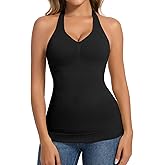 JOYSHAPER Women Tummy Control Shapewear Tank Tops Halter Compression Camisole Slimming Body Shaper Camisole