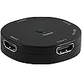 GE home electrical GE 3 Device HDMI Switch, Use with 4K Smart TV Roku Xbox PS3 PS4 Fire Stick DVD Blue Ray Fire TV HDTV Cable Box PC, 4K 1080p 60 FPS, Ultra HD, HDCP 2.2, Black, 33624