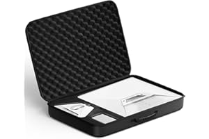 GNENANG Starlink Mini Case, Protects Starlink Mini, Pipe Adapters, Cables, and Power Supply – Portable Hard-Shell Storage Box with Dual-Layer Shock-Absorbing Foam