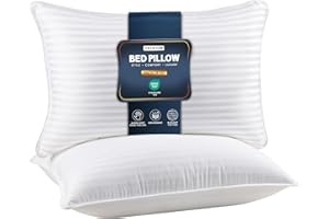 Utopia Bedding Bed Pillows for Sleeping Queen Size, Set of 2, Cooling Hotel Quality, for Back, Stomach or Side Sleepers