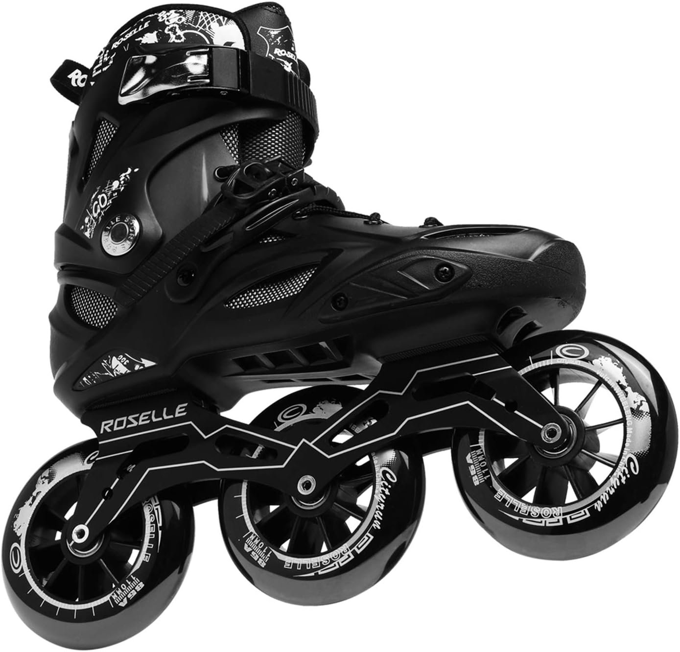 Inline Speed Racing Skates, High Performance Outdoor Roller Skates for Men, JEUWITH 3-Wheel Fitness Inline Skates for Adult and Youth : Sports & Outdoors