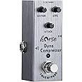 Compressor Pedal, Horse Electric Guitar Effects Pedals Mini Single Type DC 9V True Bypass (Dark Grey)
