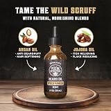 Viking Revolution Beard Oil All Natural Spiced Vanilla 30 ml with Argan & Jojoba view 3
