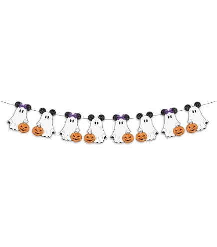 Welcome Foolish Mortals Banner – Vorbespannt, Mit Glitzer, Für Halloween-Party & Spukhaus-Dekoration