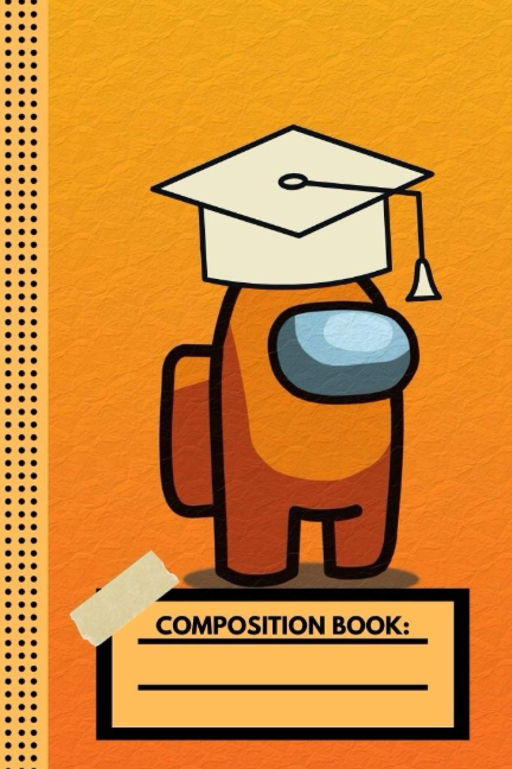 Composition book: Among Us Game Back to 