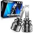 NOVSIGHT 880 LED Fog Light Bulbs - 6500K White 60W 13000LM Bright 899 885 893 LED Fog Lights, Plug and Play Fast Cooling Fog Light Bulbs Replacement, IP68 Waterproof, Pack of 2