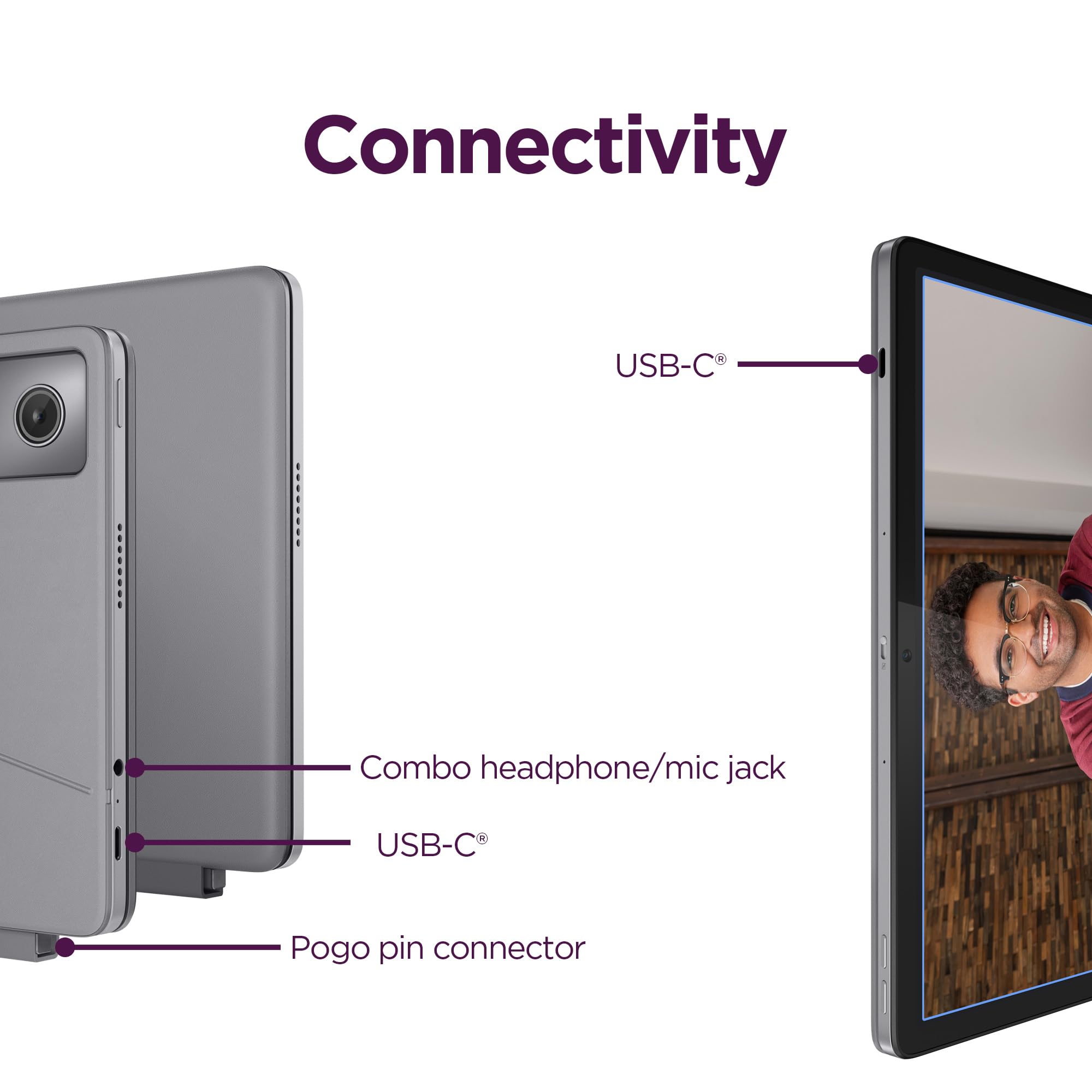 Lenovo Chromebook Duet - 2025 - Convertible Laptop - ChromeOS - 10.95