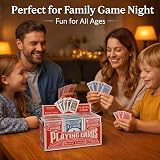 Playwrite 12 Deck Value Pack Playing Cards Plastic Coated Poker Size view 3