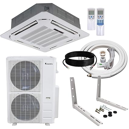 Amazon Com Klimaire 48 000 Btu 16 8 Seer Light Commercial Ceiling