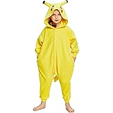 Amazon Com Rubie S Pokemon Child S Deluxe Pikachu Costume One Color Large Clothing Shoes Jewelry