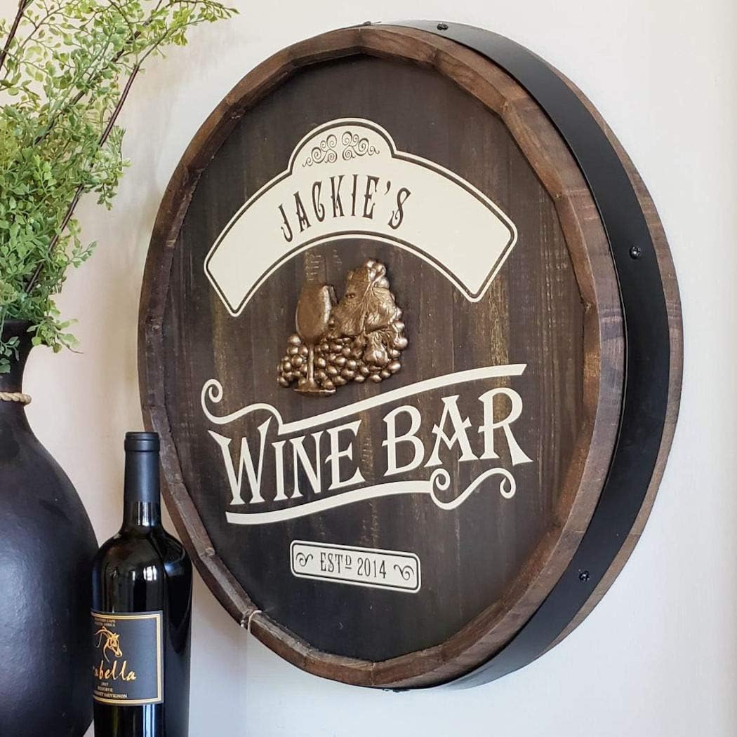 Best custom wine cellar sign 4U Life