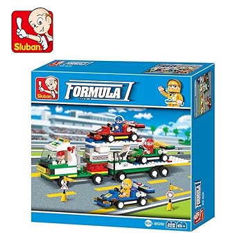 Sluban M38 B5200 Formula Car, Multi Color (428 Pieces)