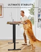 ErGear Electric Standing Desk 120x60cm with 4 Memory Panels, 72-118cm view 9