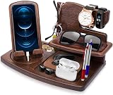 Robomanor Bedside Organiser Docking Station Phone Stand Gift for Him