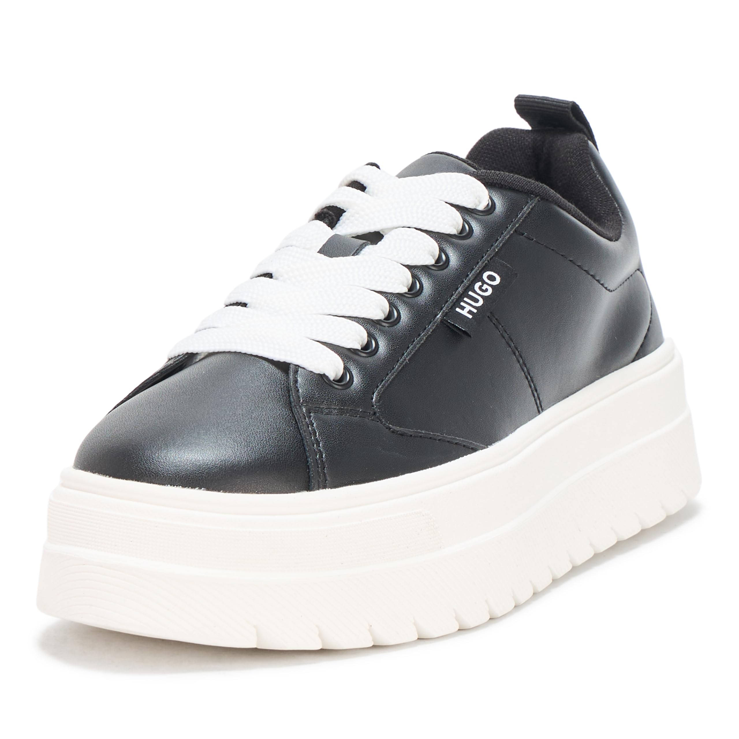 Photo 1 of HUGO, Lyssa Platform Low Profile Sneaker, Black Currant, 9