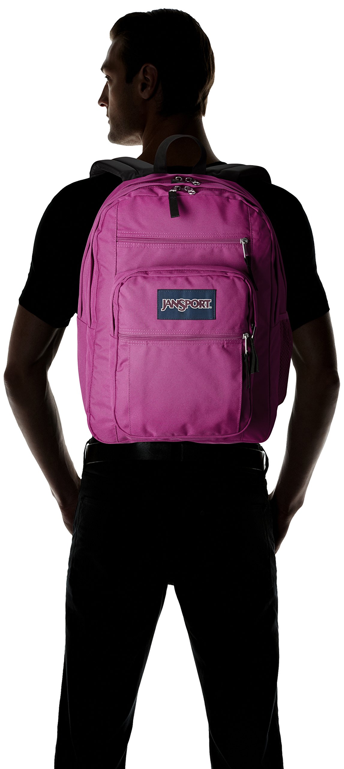 JanSport Big Student Classics Series Backpack Cyber Pinks on Galleon Philippines
