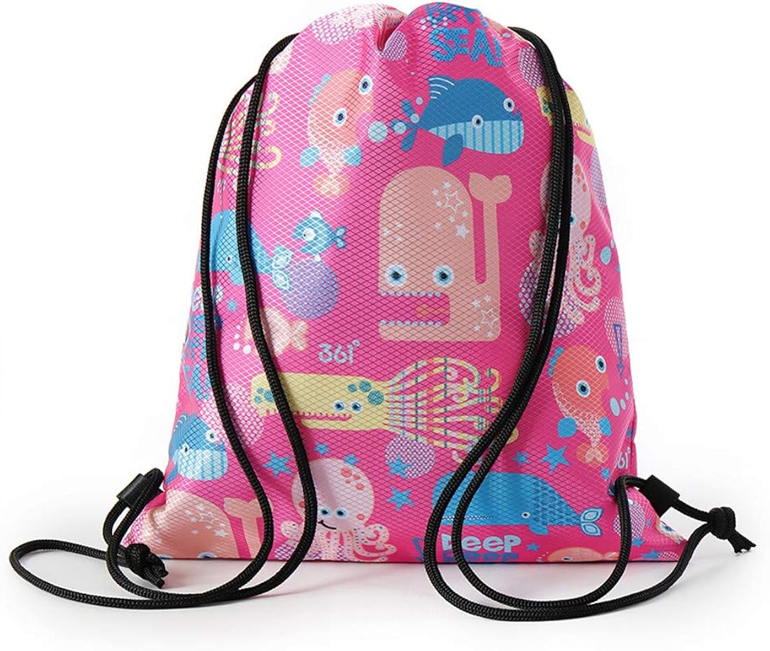 361º Drawstring Bags Gifts for Girls Kids Waterproof Swim Dry Wet for Pool Beach School Camping