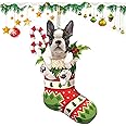 Boston Terrier Dog Christmas Ornaments 2024, Dog Christmas Ornament, Christmas Decor Tree Hanging, Boston Terrier Dog for Dog Lovers New Year's Gift (Boston Terrier)