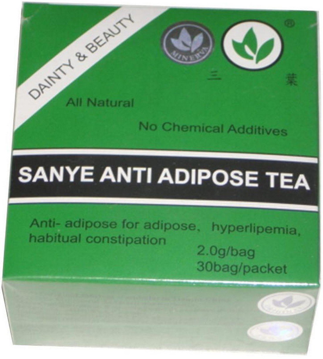 SANYE ANTI-ADIPOSE TEA & Detoxifying Laxative & Cleansing action - 30 tea bags