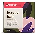 ATTITUDE Hair Conditioner Bar, Plant- and Mineral-Based Plastic-free Beauty Care, Vegan and Cruelty-free, Hydrating, Herbal Musk, 4 Oz