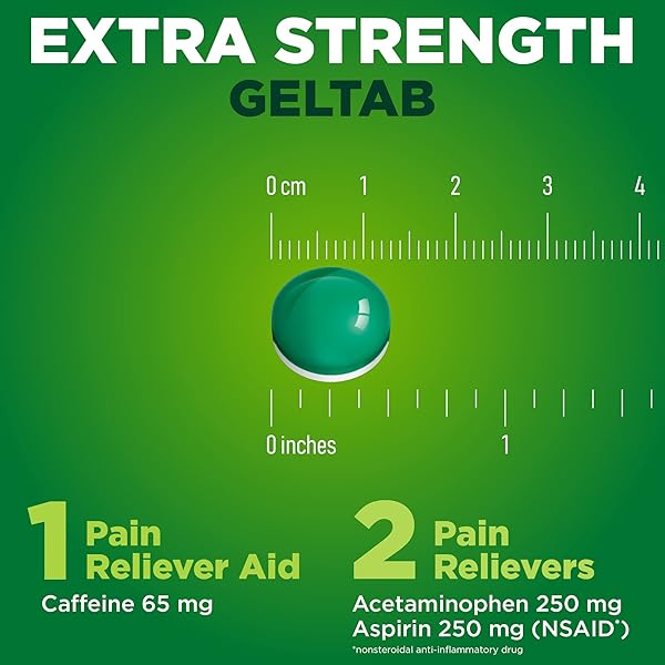 AMAZON BASIC CARE HEADACHE RELIEF GELTABS, 80 COUNT