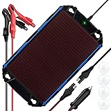 SUNER POWER Waterproof 5W 12V Solar Battery Charger