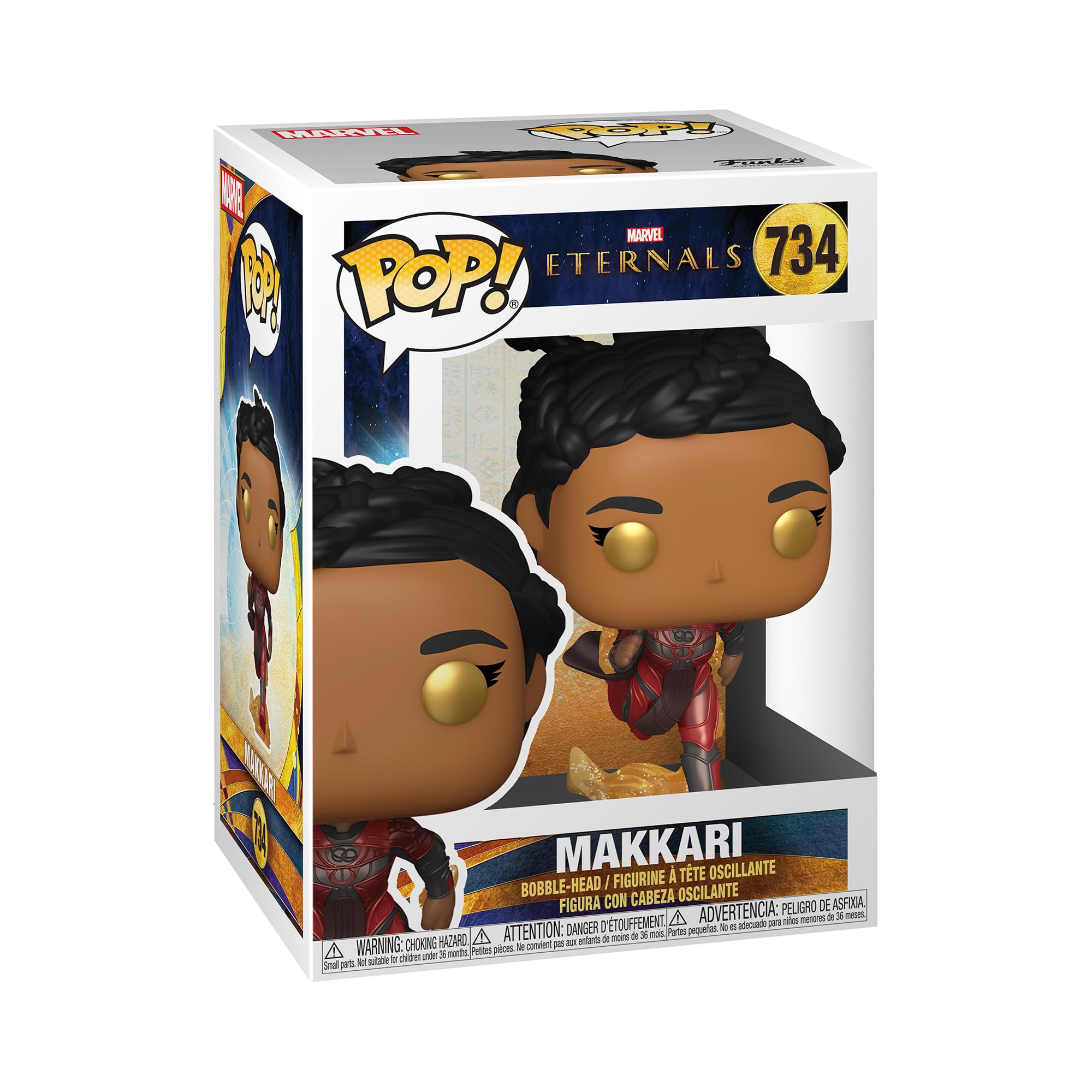 Funko POP! Marvel: Eternals - Makkari - the Eternals - Collectable Vinyl Figure - Gift Idea - Official Merchandise - Toys for Kids & Adults - Movies Fans - Model Figure for Collectors and Display