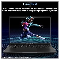 ASUS Vivobook S 16 AI Laptop, Intel Ultra