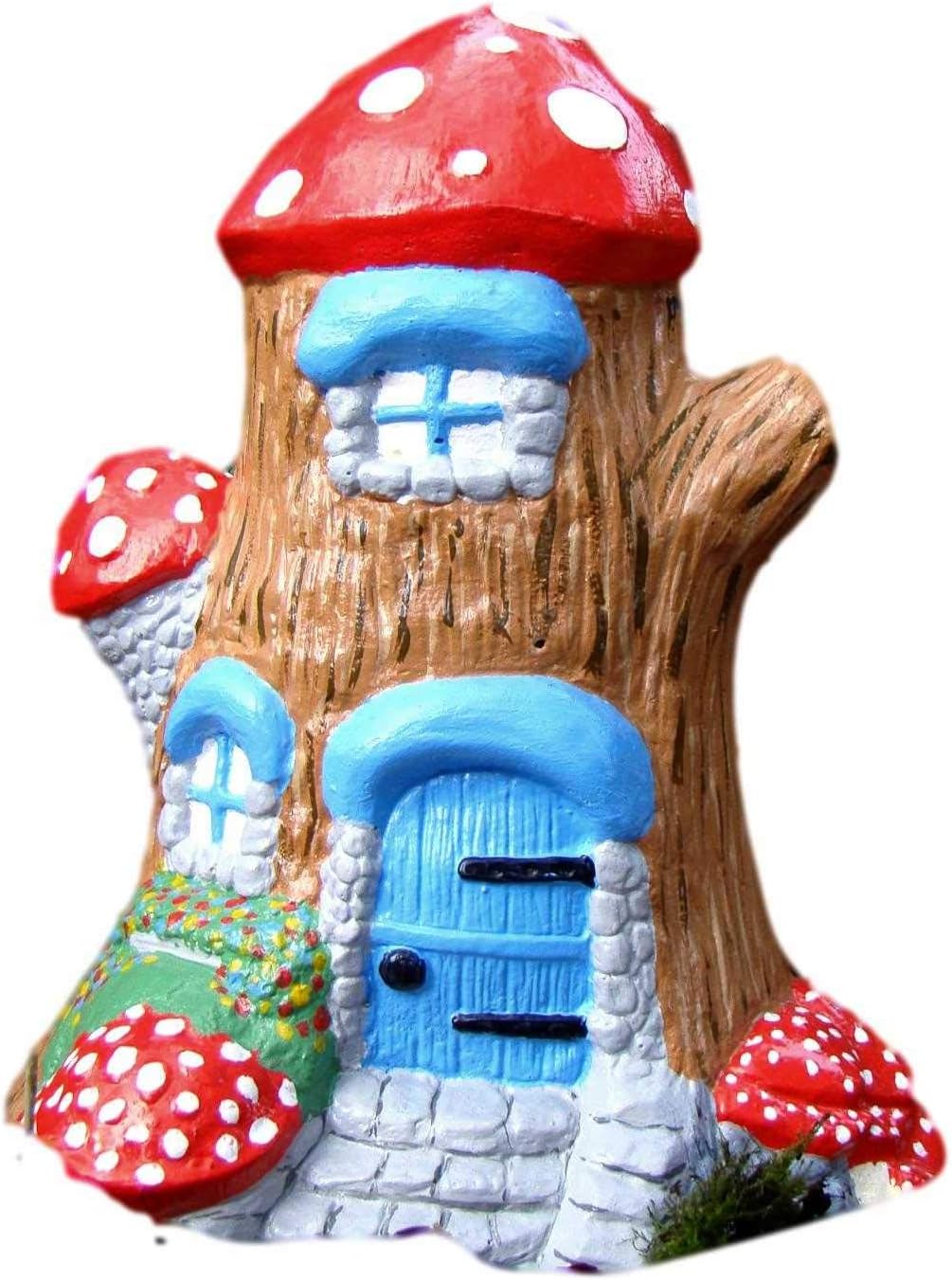 Fairy Garden Home~ The Tree Trunk Lodge hand made