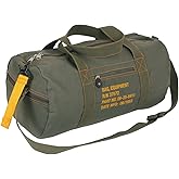 Rothco Canvas Equipment Duffle Bag – Travel & Gym Bag with Heavyweight Cotton Canvas Material – Great for Storing Gear, Clothing, and More