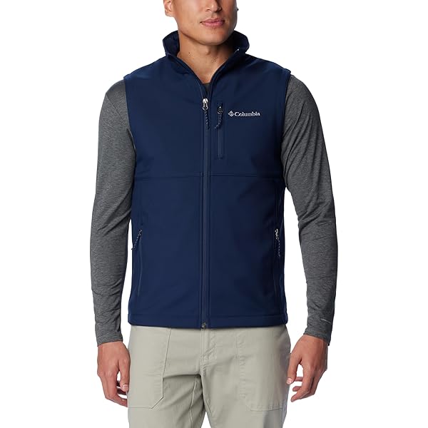 Columbia Men Omni-Shield Mt. Village Softshell Jacket (S, Navy) at