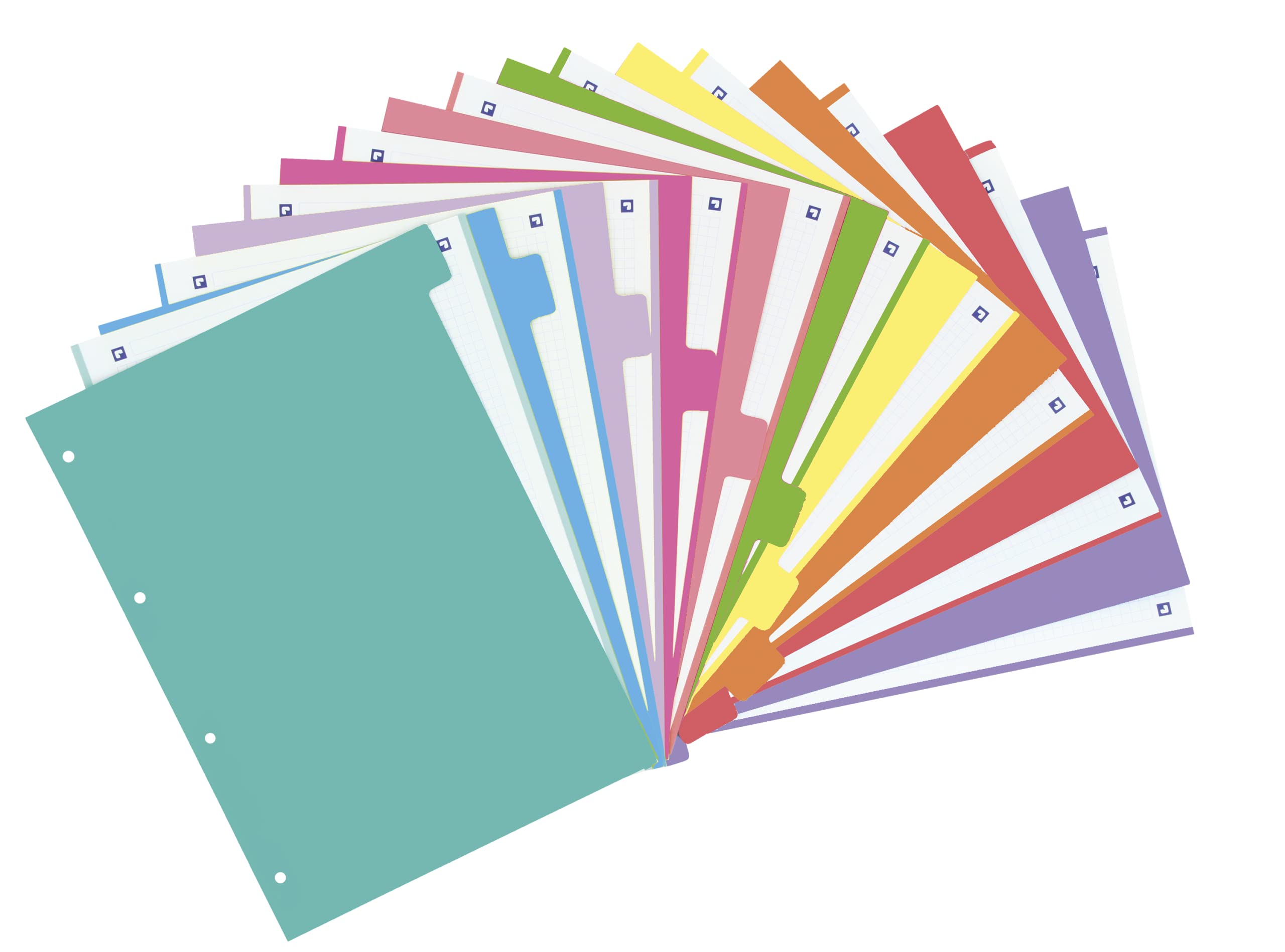 Oxford Strongline A4 10 Position File Dividers