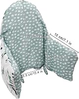 Longgouk High Chair Cushion for Antilop Infant Seat Pad Fresh Leaves view 6