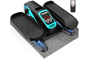 VIVURN-018 Under Desk Elliptical 12 Speed 5 Modes Mini Motorized Leg Exerciser While Sitting for Seniors As Seen on TV with Non-Slip Mat Quiet & Portable Electric Pedal Exerciser for Home and Office