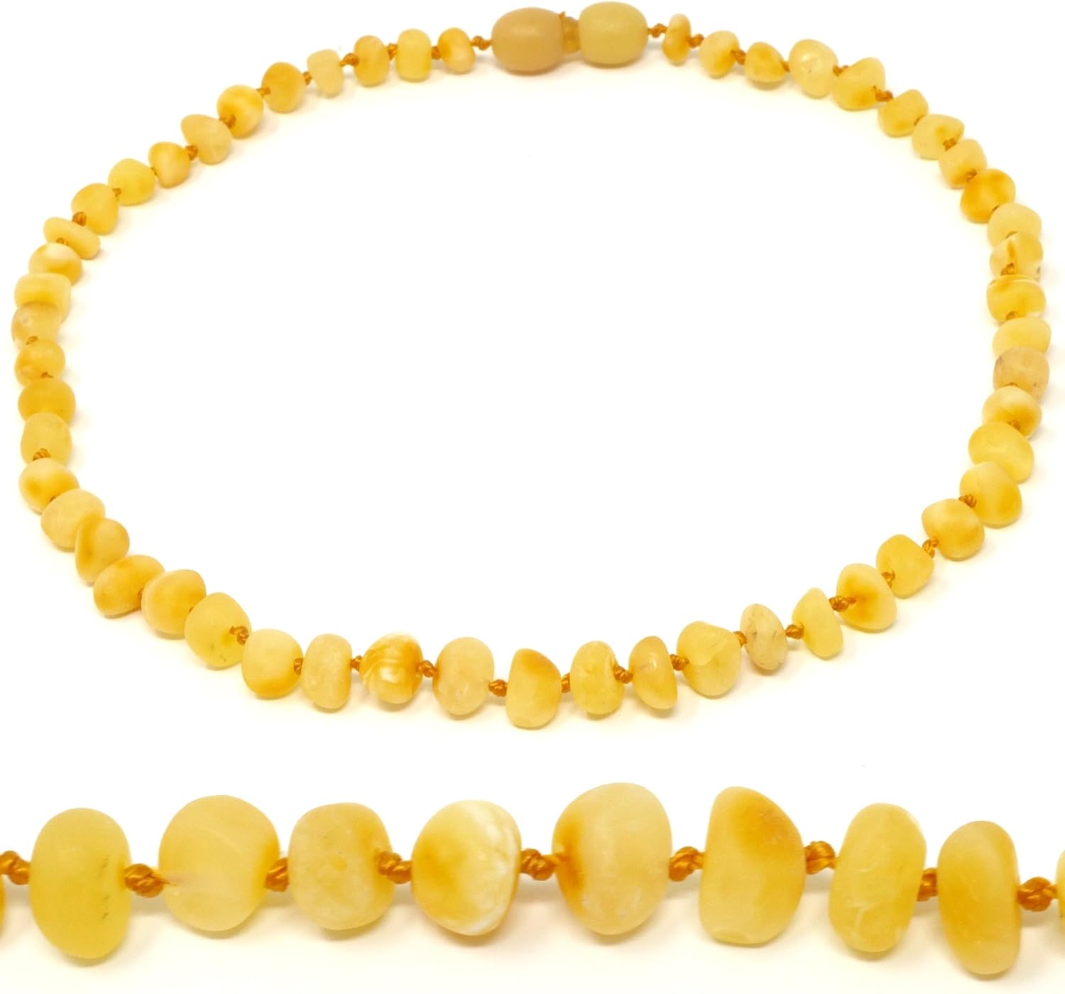 Mama Natural Amber Necklace - 12.5" - Truly Raw 100% Baltic Amber